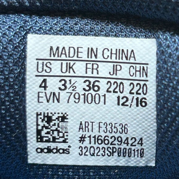 Adidas Kids’ Jr Adipower Boa Shoe US Sz 4 - Picture 2 of 4